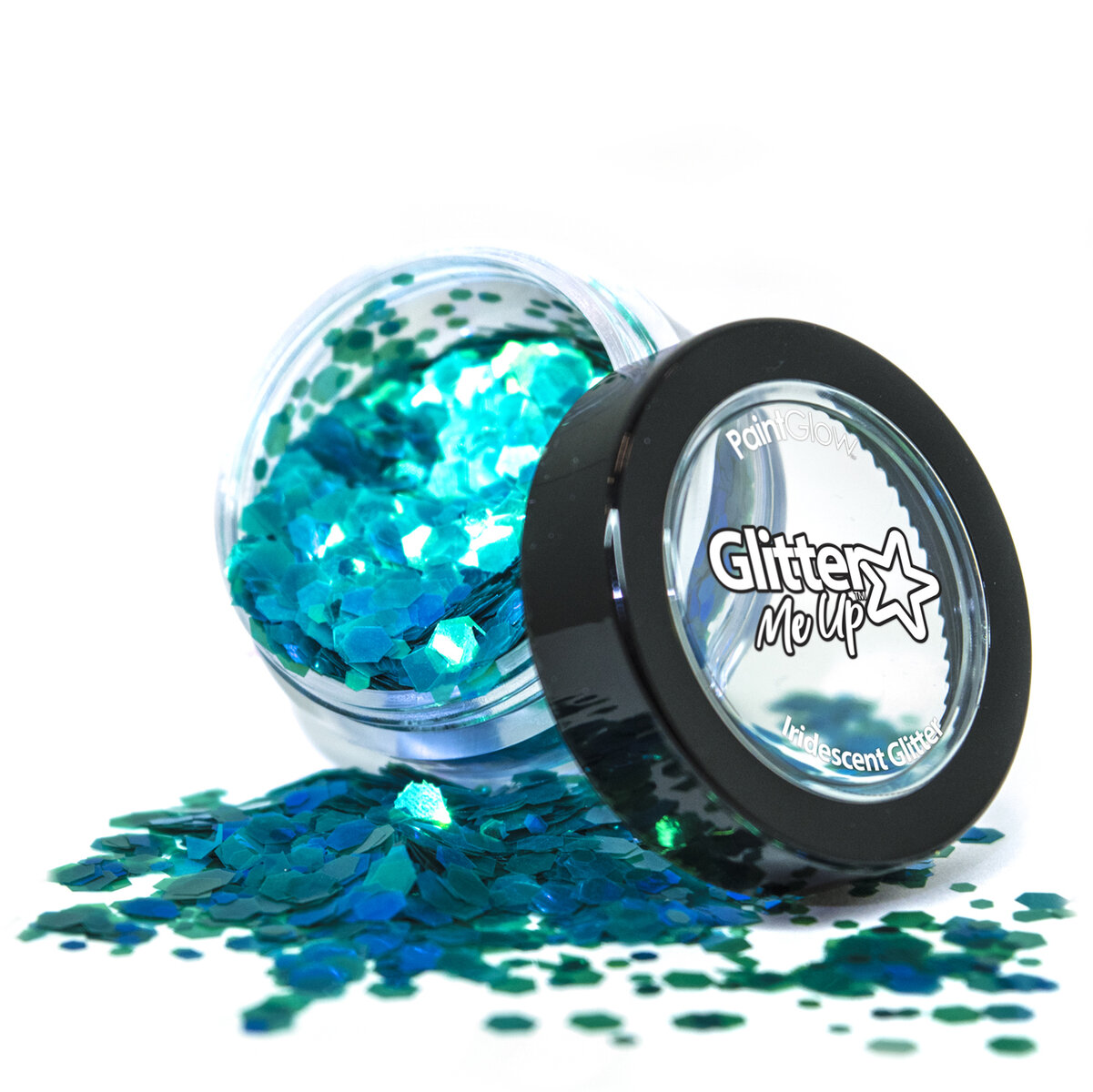 PaintGlow Fantasy Chunky Iridescent Loose Glitter - Leprechaun Luck