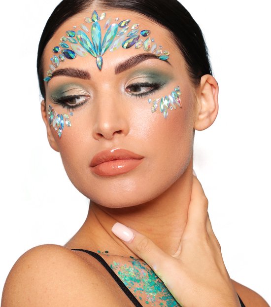 PaintGlow - Glitter Me Up Face Jewel - Iridescent Mermaid - Afbeelding 2