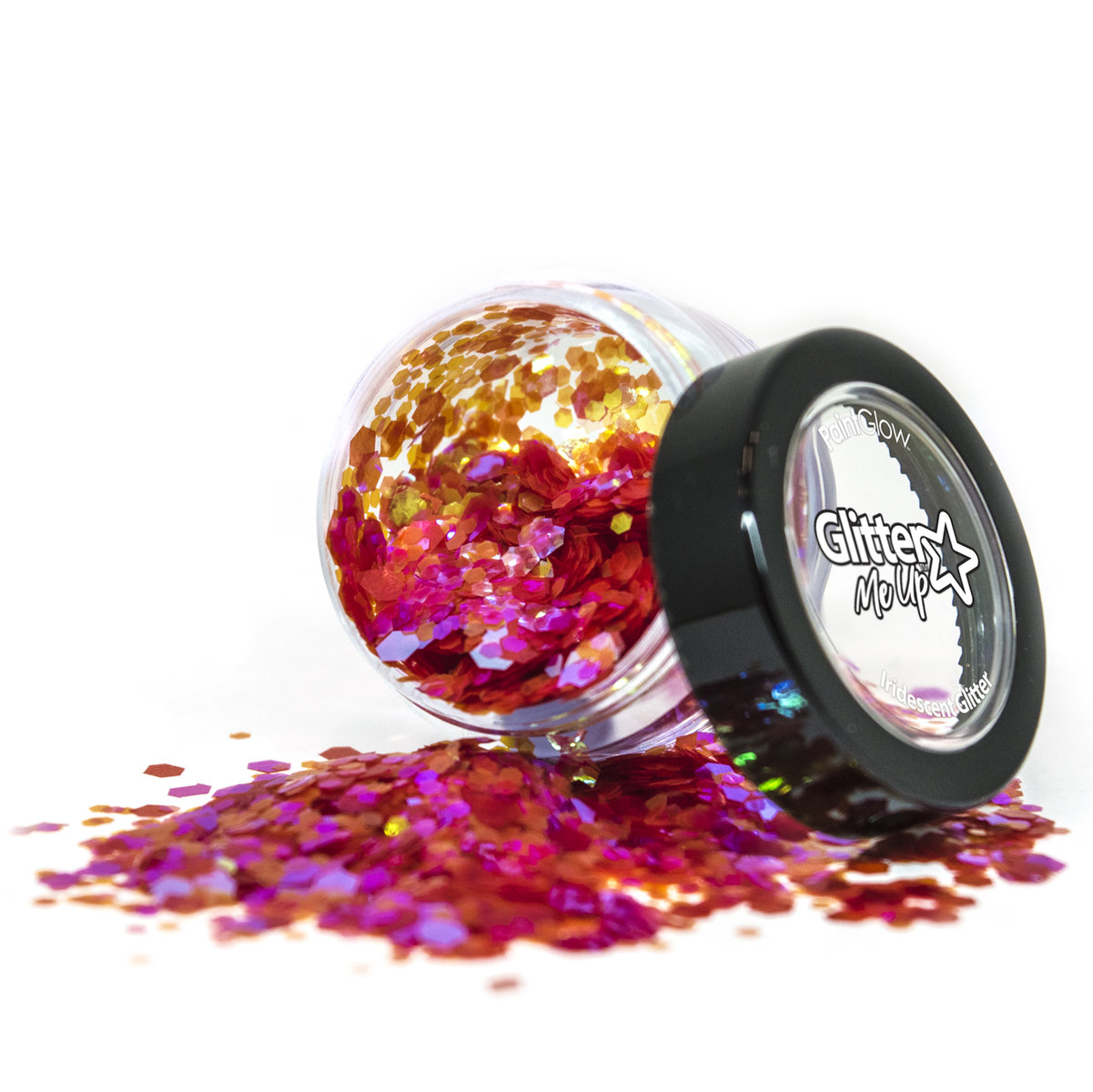 PaintGlow Fantasy Chunky Iridescent Loose Glitter - Dragon Heart