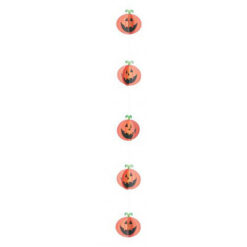 Decohanger pompoen 1,5 meter oranje/groen