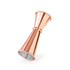 Alternative view of Cocktail jigger barmaatje 50 ml RVS koper
