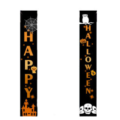 Deurvlaggen Happy Halloween 180 x 30 cm