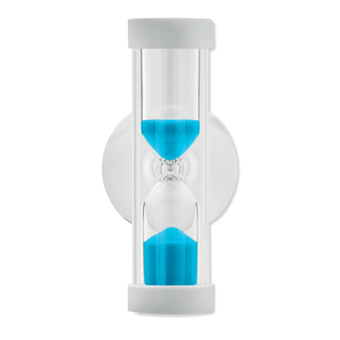 Douchetimer zandloper - 4 minuten blauw