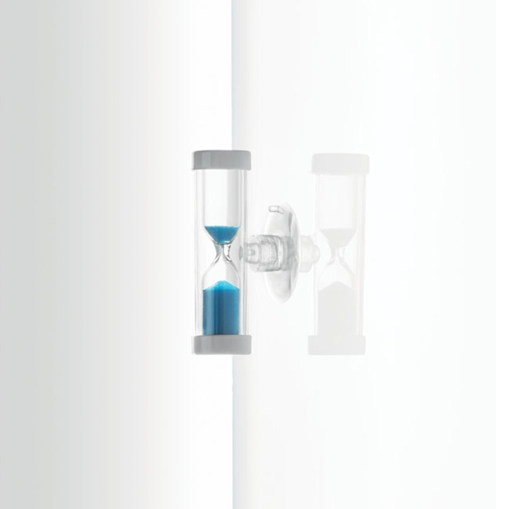 Douchetimer zandloper - 4 minuten blauw - Afbeelding 3