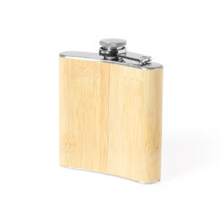Alternative view of Heupfles bamboe beige 200 ml