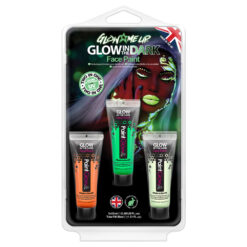 Paintglow | Glow in the dark face & body paint set