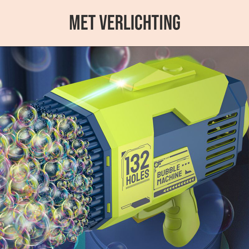 Bubble machine bellenblaas pistool groen - Afbeelding 7