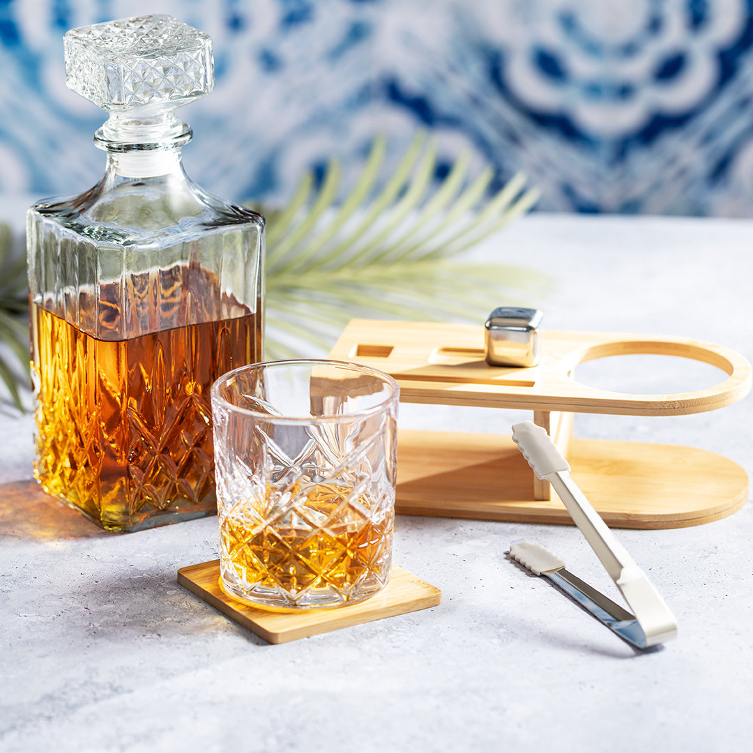 Whisky set bamboe beige - Afbeelding 5
