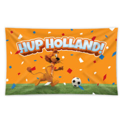 Vlag Loeki Hup Holland! oranje 90 x 150 cm