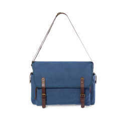 Alternative view of Aktetas canvas blauw/bruin