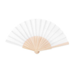 Houten handwaaier | wit