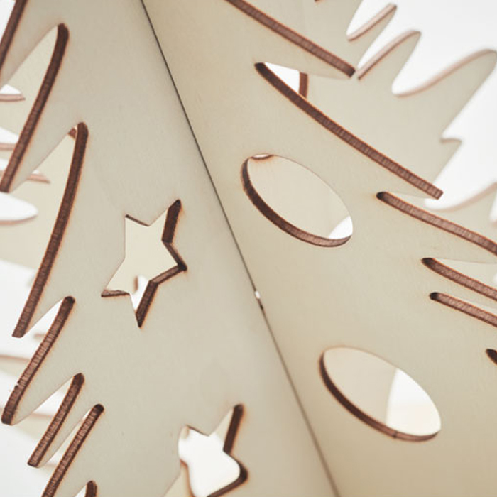 DIY houten kerstboom met verf en kwast - Afbeelding 5