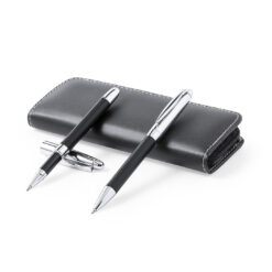 Pennenset balpen en rollerpen zwart