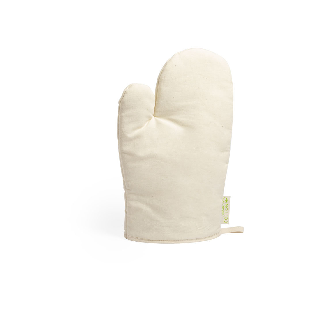 Ovenwant biologisch katoen beige - Afbeelding 2