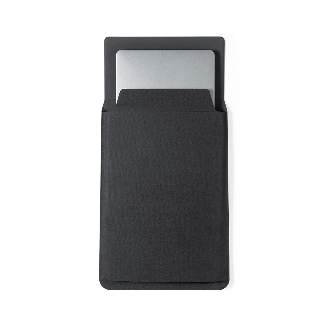 Laptophoes multifunctioneel RPET zwart - Afbeelding 2