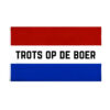 Trots op de boer vlag 90 x 150 cm