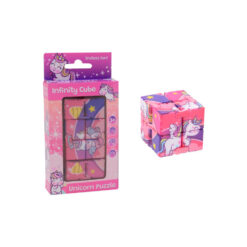 Infinity cube Unicorn roze