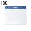 Badgehouder blauw 10 stuks