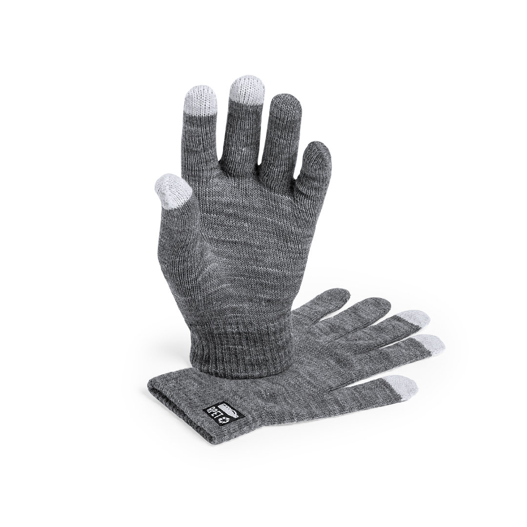 Touchscreen handschoenen RPET/polyester grijs kopen? Happyshopper - Dat is winkelen!