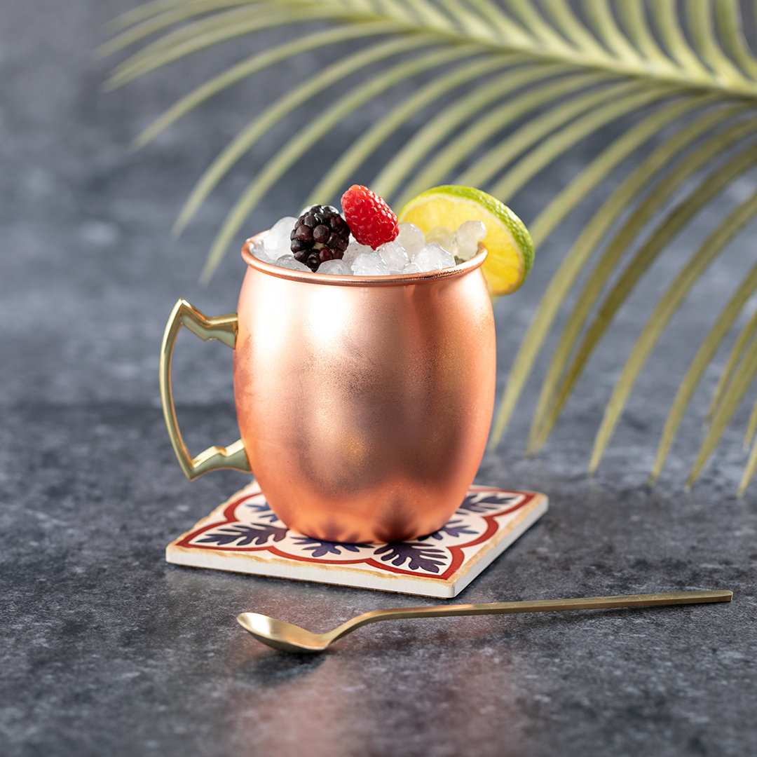 Drinkbeker cocktail 500 ml RVS koper - Afbeelding 3