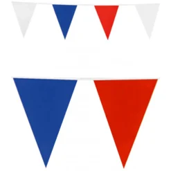 Alternative view of Vlaggenlijn 10 meter | rood-wit-blauw