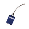 Bagagelabel koffer blauw