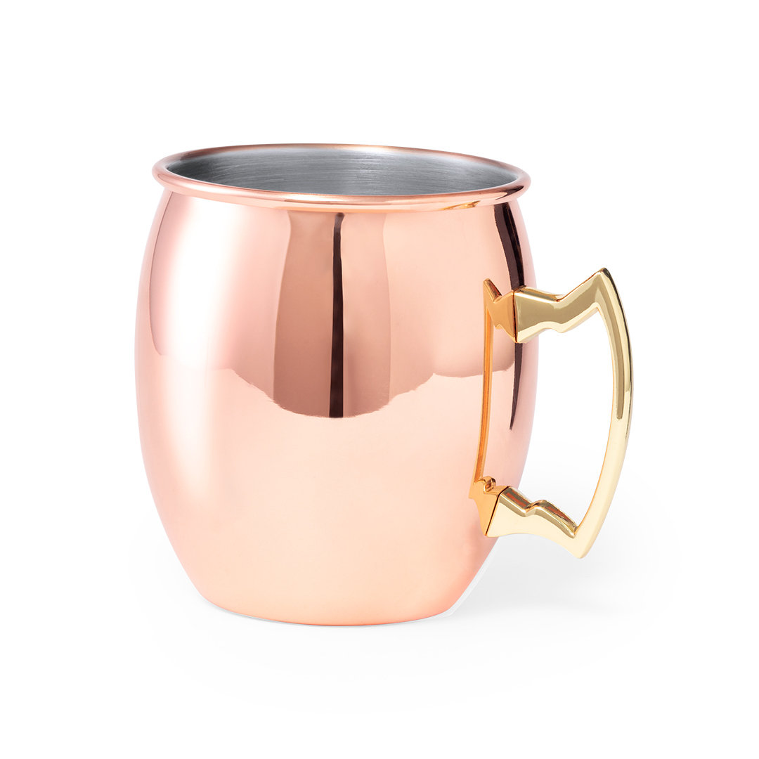 Drinkbeker cocktail 500 ml RVS koper