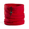 Nekwarmer fleece rood