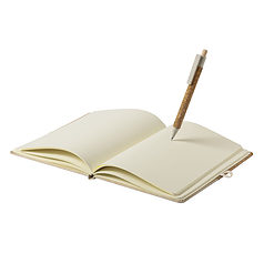 Alternative view of A5 notitieboek kurk en katoen