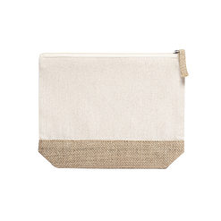 Alternative view of Toilettas katoen met jute