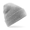 Gebreide muts polyester Heather Grey
