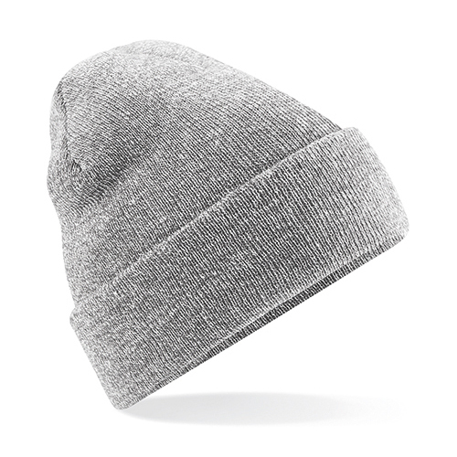 Gebreide muts polyester Heather Grey