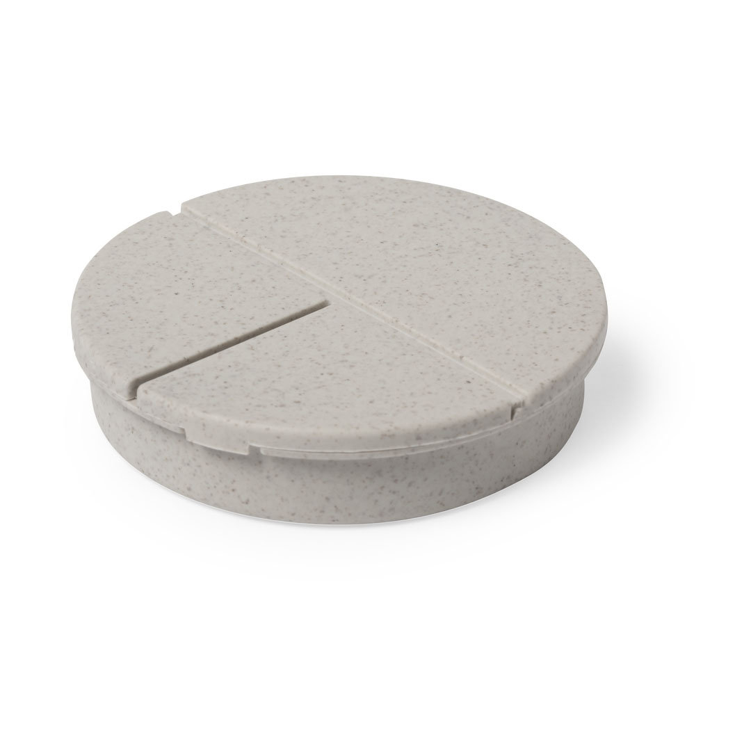 Duurzaam pillendoosje bamboe rond - Afbeelding 3
