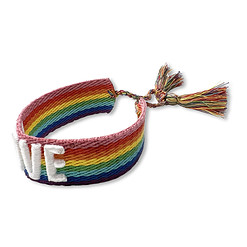 Alternative view of Gevlochten armband regenboog