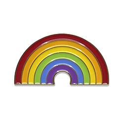 Pin speldje regenboog