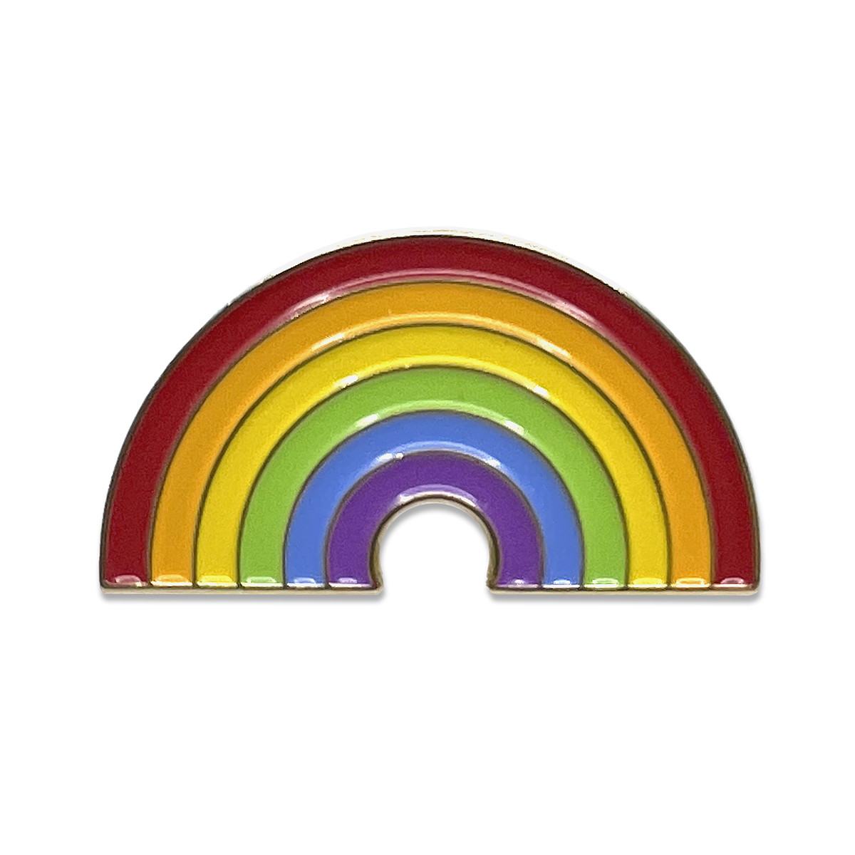 Pin speldje regenboog