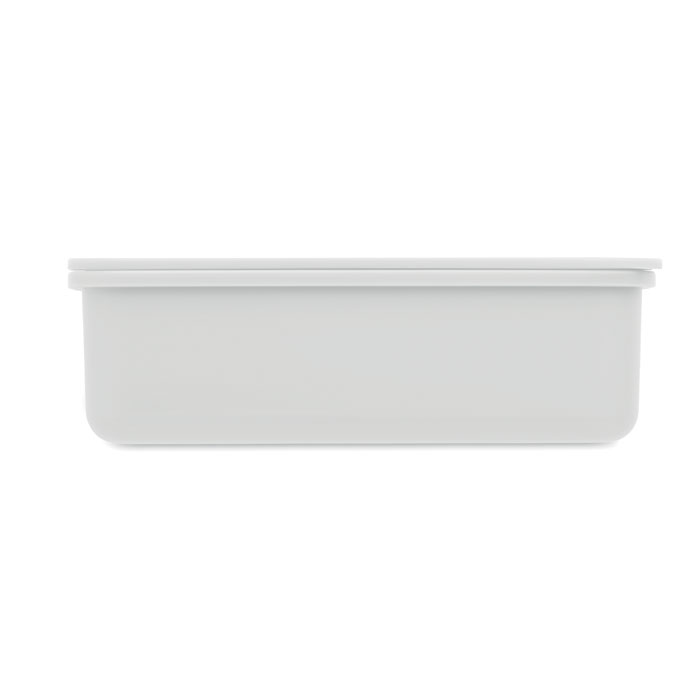 Lunchbox met bestek wit - Afbeelding 4