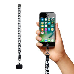 Yucka telefoonkoord universeel - Koeienprint