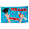 Geslaagd! Hoera! gevelvlag 90 x 150 cm