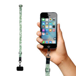 Yucka telefoonkoord universeel - Paisley green