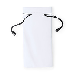 Brillenzakje polyester wit