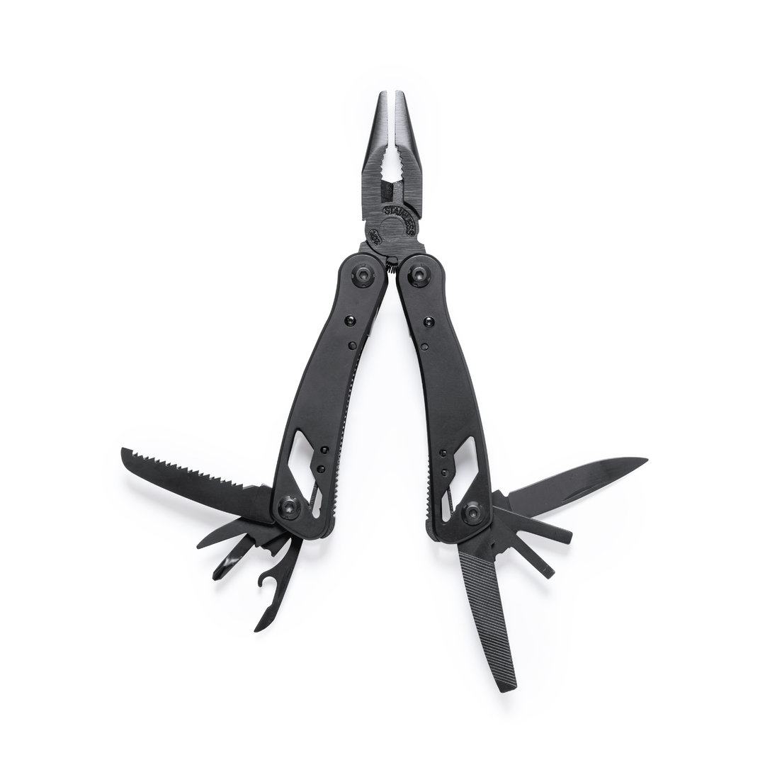 Multitool 12 functies zwart - Afbeelding 2