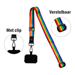 Alternative view of Yucka telefoonkoord universeel - Rainbow