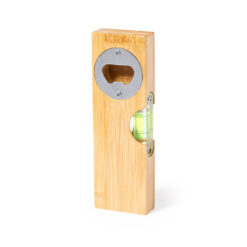 Alternative view of Bamboe flesopener met waterpas