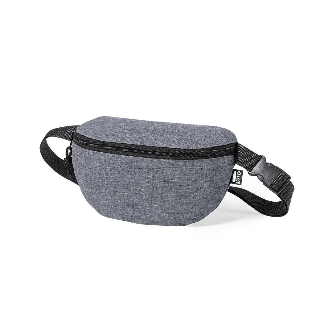 Heuptas RPET/polyester grijs - Afbeelding 2