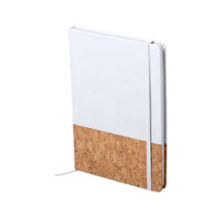 A5 notitieboek kurk wit