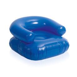 Opblaasbare stoel blauw