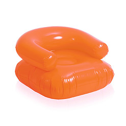 Opblaasbare stoel oranje
