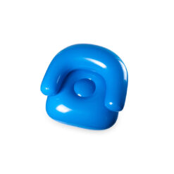 Alternative view of Opblaasbare stoel blauw