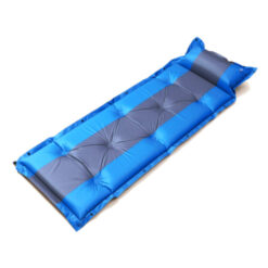Campfest zelfopblazende slaapmat 60 x 192 cm blauw